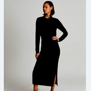 Reiss ‘Martha’ Backless Velvet Midi Dress